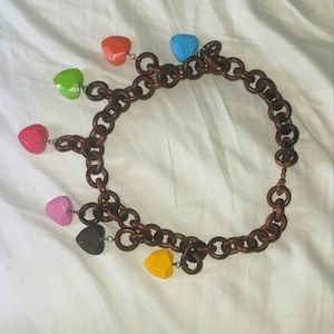 Nanette Lapore Wooden Heart Necklace